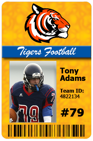 ID Cards for Team Sports