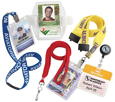 Custom ID Badge Lanyards & Badge Reels