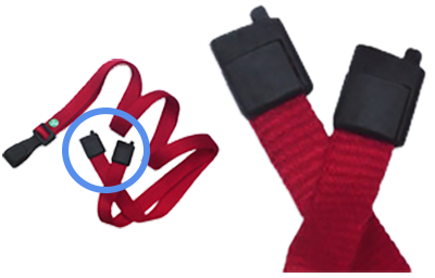 Example of a Breakaway Lanyard Clasp