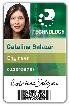 Sample of an ID Card