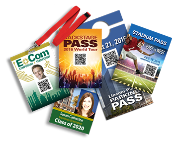 Examples of Event-sized ID Badges