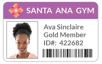 Example of a Membership ID Card