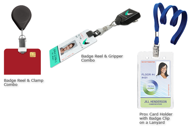 Slot-Punch Free Badge Attachments