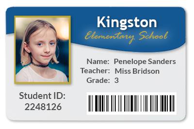 Student School ID Card