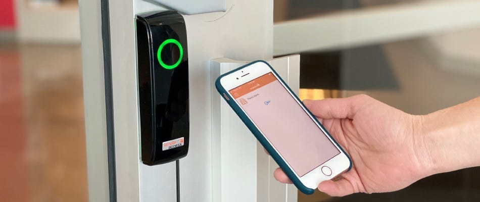 SimpleAccess mobile reader for access control