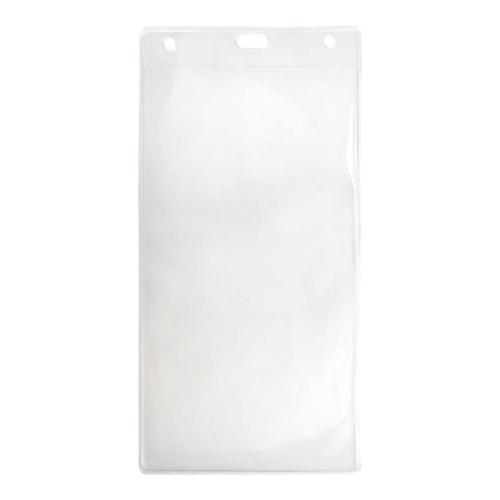 Clear Vinyl - Vertical - Event Size Ticket Holders - 100 per pack