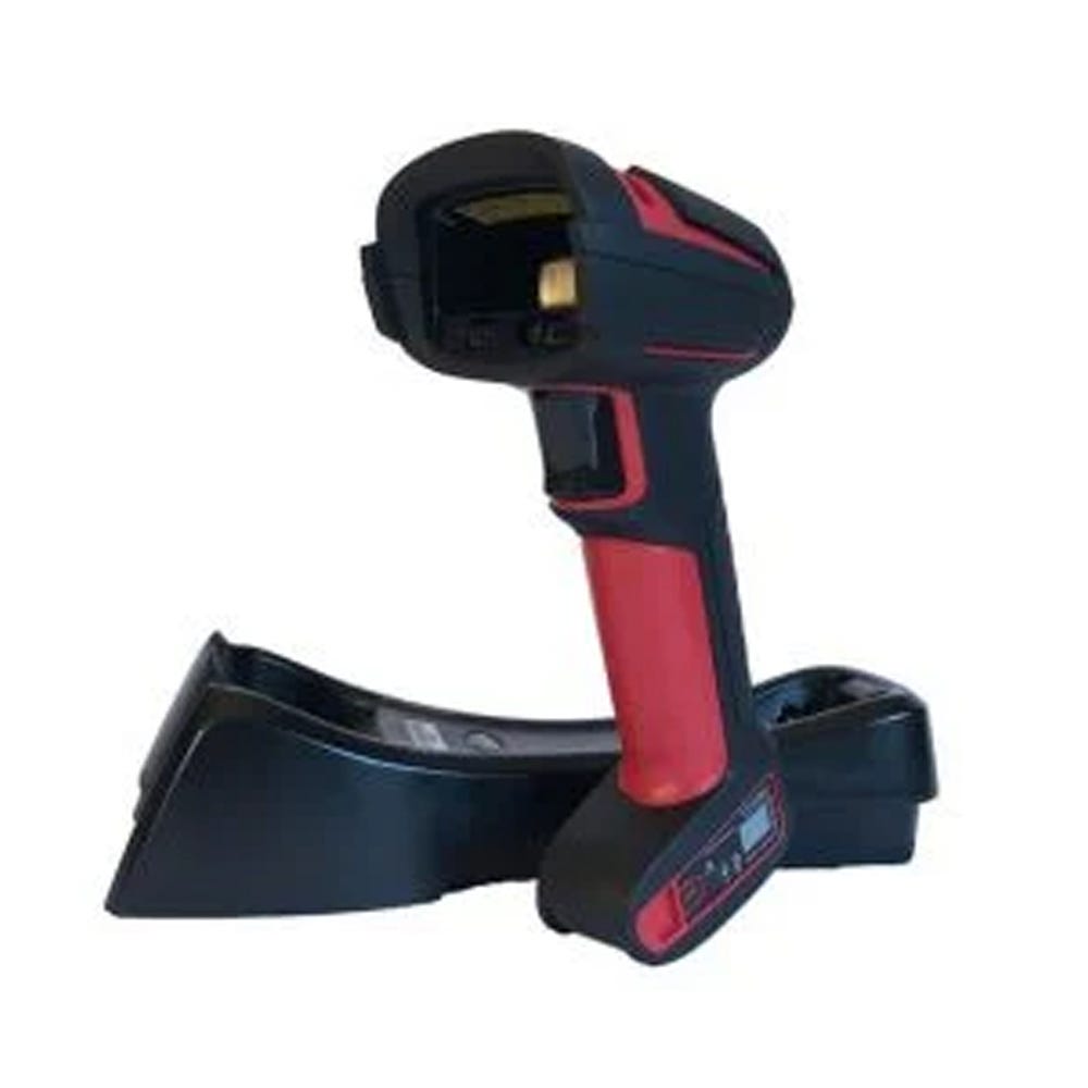 Honeywell Granit XP USB Kit: Bluetooth, Rugged, 1D/2D, FlexRange XLR, Vibrator, Contact Charging, Red Scanner 1991iXLR-3, Battery (BAT-SCN05), USB Cable (CBL-500-300-S00), Horizontal Base (CCB22-100BT-03N-N), NA