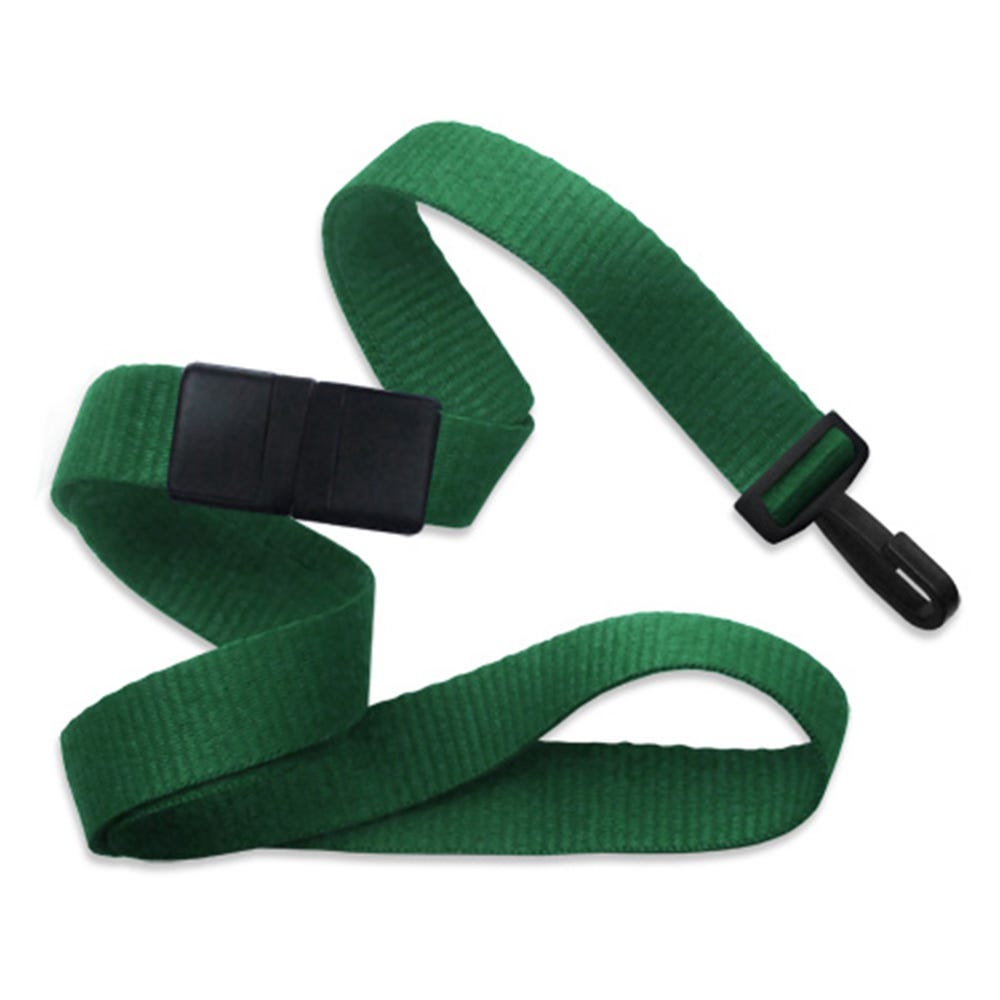 Pack of 1000 - 5/8'' MicroWeave Lanyards with Safety Breakaway