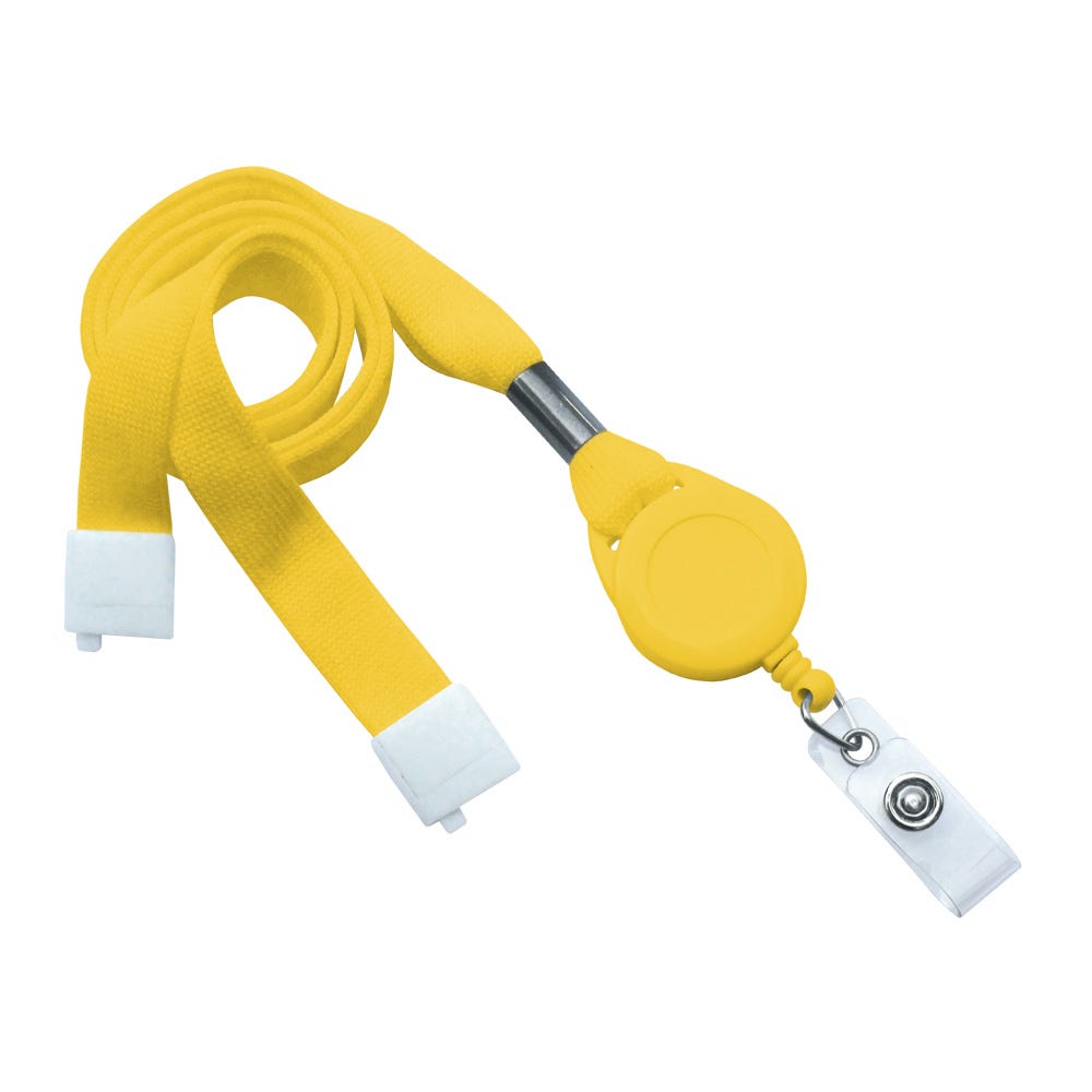 Badge Reel (1.25'') and Breakaway Lanyard (5/8'') - 100 Pieces