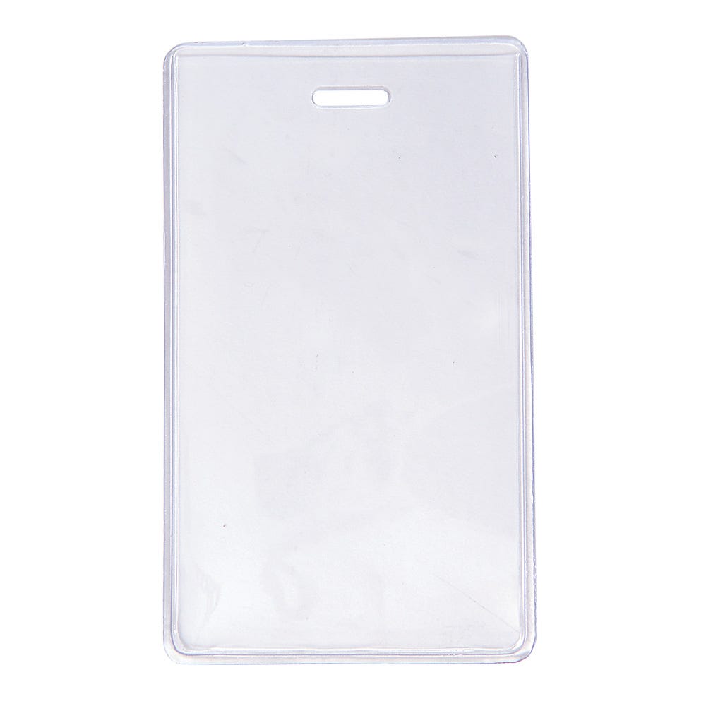 S-Series - Vertical - Clear Vinyl Proximity Card Holder - 100 per pack