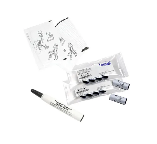 Datacard 570113-001 Complete Cleaning Kit - Cleaning Pen, Cards & Sleeves