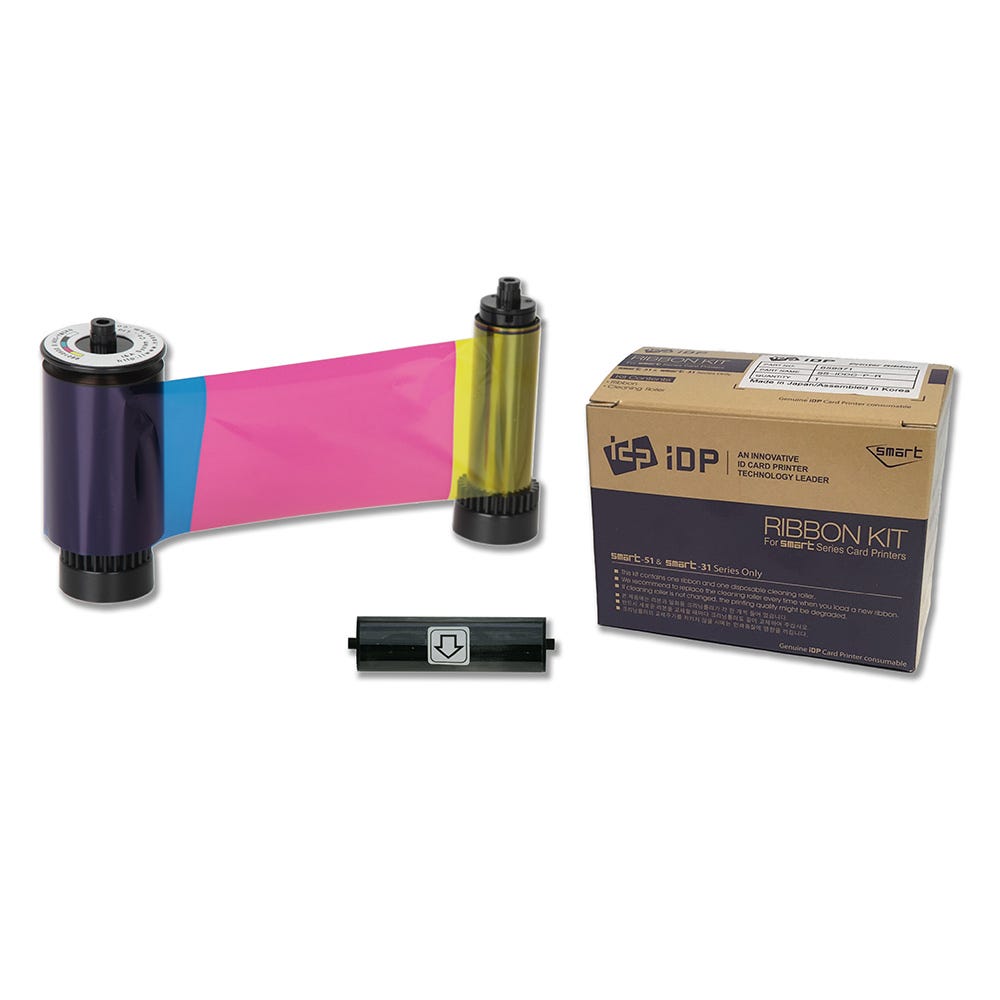 IDP 659875 Color Ribbon - YMCKO - 250 prints for Solid-510SE