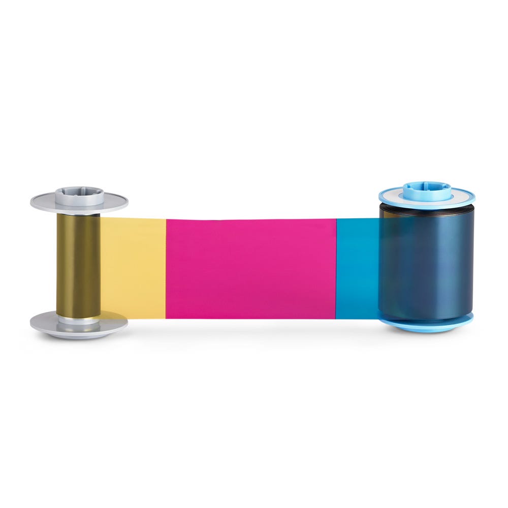 Fargo 84911 Color Ribbon - YMCK - 750 prints - DISCONTINUED