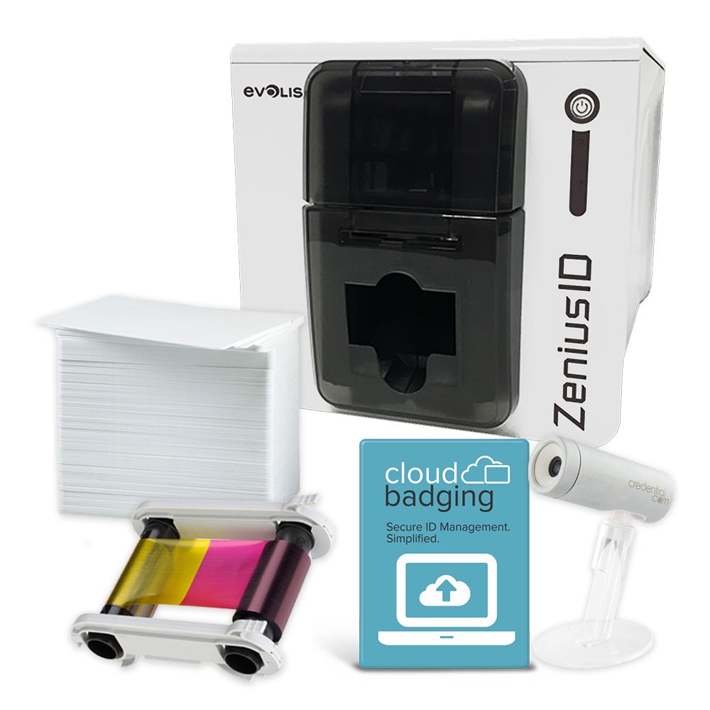 Evolis ZeniusID ID Card System Single-Sided