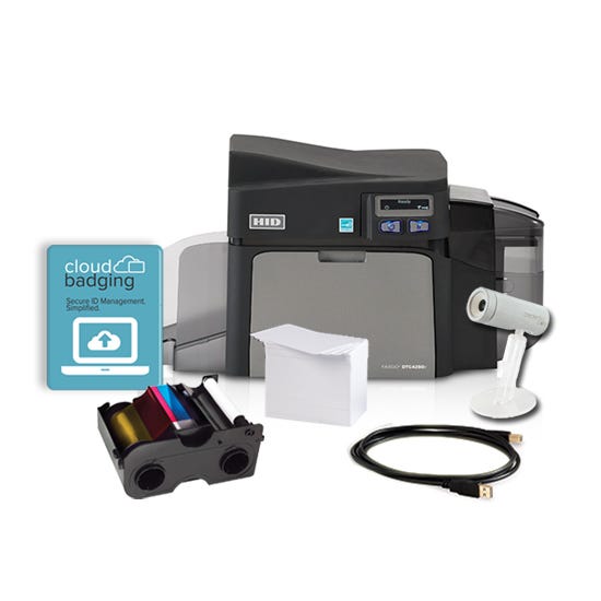 Fargo DTC4250e ID Card System Single-Sided