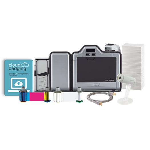 Fargo 96640 HDP5000e ID Card System Dual-Sided