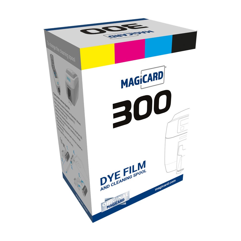 Magicard MC250YMCKOK Color Ribbon - YMCKOK - 250 prints
