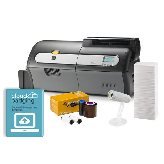 Zebra ZXP Series 7 Single-Sided ID Card System