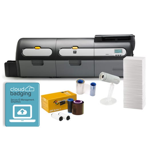 Zebra ZXP Series 7 ID System Dual-Sided with Single-Sided Lamination