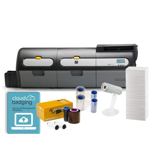 Zebra ZXP Series 7 ID System Dual-Sided with Dual-Sided Lamination