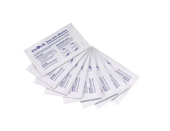 Evolis A5002 Alcohol Cleaning Cards - Qty. 50