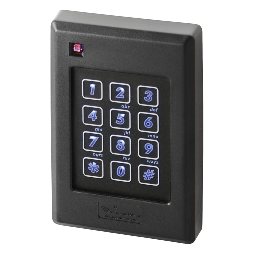 Farpointe Delta Series 13.56MHz Smart Card Single-Gang Mount Reader + Keypad - CSN