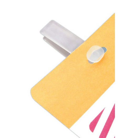 Clear Badge Clip for Expiring Badges - 1000 pack