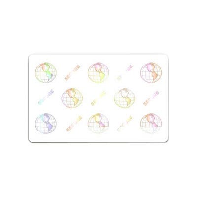 Zebra 104524-120 Premier Plus Hologram Composite PVC-PET Cards - Qty. 500