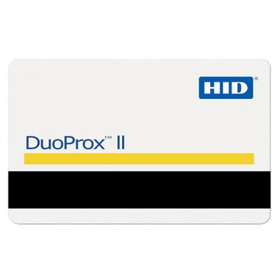 HID 1336-LGGMN DuoProx II PVC Cards with Mag Stripe - PROGRAMMED - Qty. 10