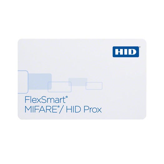 HID 1441 MIFARE FlexSmart 4K & Proximiy Cards - PVC - Qty. 100