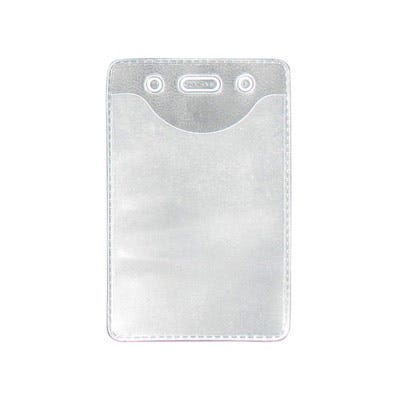 Anti-Static - Vertical - Orange Peel Texture Badge Holder - 100 per pack