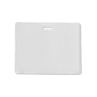 Qty 100 - Frosted Back Vinyl Proximity Badge Holders - 1840-5015