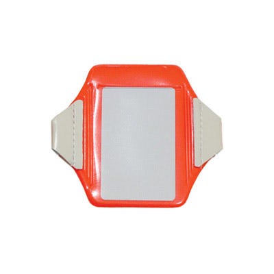 Reflective Arm Band - Vertical - Vinyl Badge Holder - 100 per pack