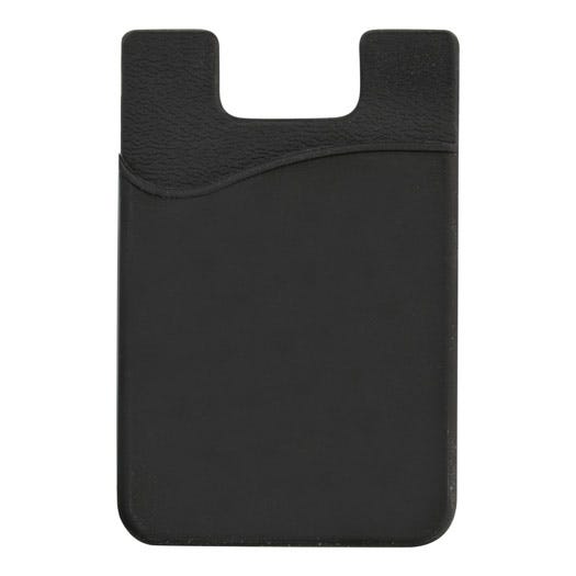 Black - Adhesive ID Card Holder for Cell Phones - 100 per pack