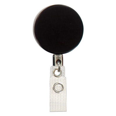 Heavy Duty Badge Reels - 1.5'' - Steel Cord - Durable Strap - Qty 100