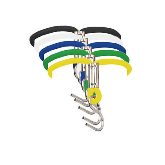 Elastic Wristband w/ Brass ''S'' Hook - 300 per pack