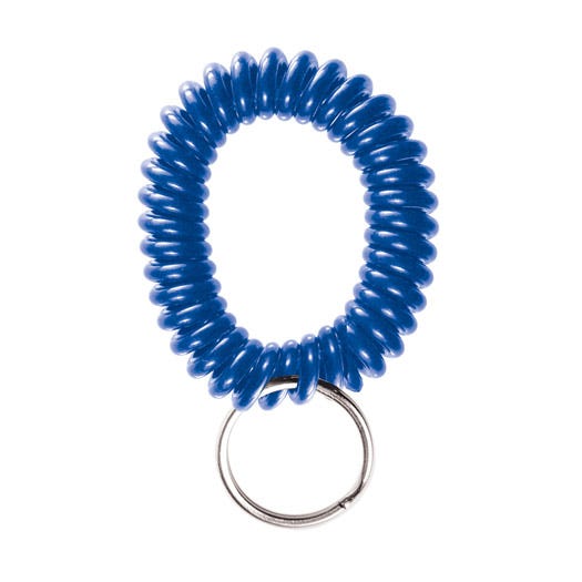 Blue Wrist Coil w/ Split Ring - 250 per pack