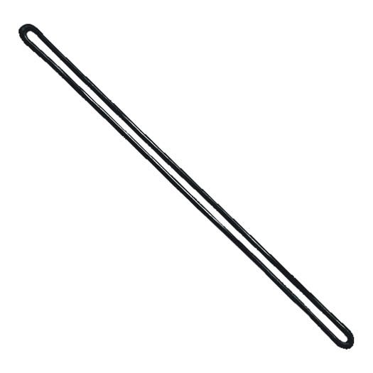 9'' Black Flexible Plastic Loop Straps - 100 per pack