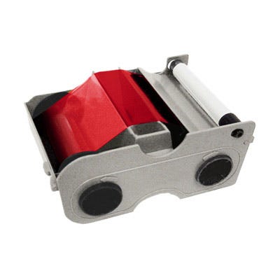 Fargo 44235 Red Monochrome Ribbon Kit - 1,000 prints - DISCONTINUED