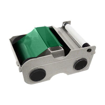 Fargo 45104 Green Monochrome Ribbon Kit - 1,000 prints - DISCONTINUED