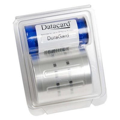 Datacard 503876-101 Genuine Authentic Security Topcoat - 600 imprints