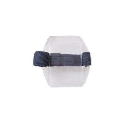 Elastic Arm Band - Vertical - Clear Vinyl Badge Holder - 25 per pack