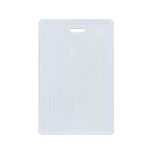 Vertical Anti-Print Transfer Proximity Badge Holder - 100 pack