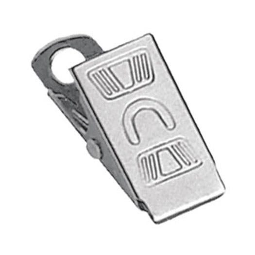 1 3/8'' Bulldog 1-Hole ''U'' Badge Clip - 5000 per pack