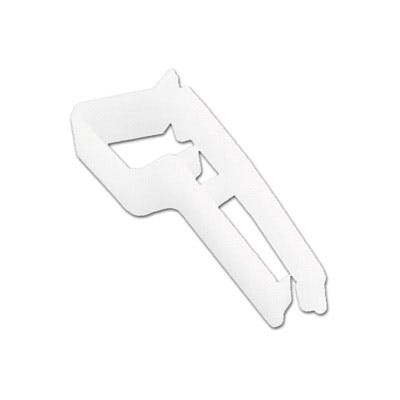 Uni-Clip One Piece Plastic Clip - 100 per pack