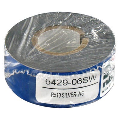 NBS ImageMaster 6429-06SW Silver Monochrome Ribbon - 3,200 prints