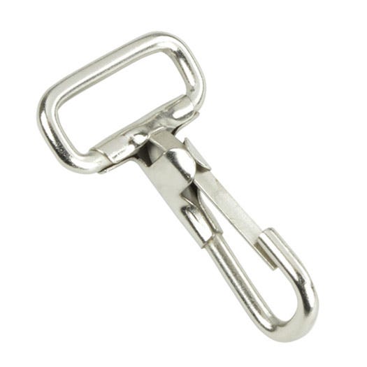 1.75" Non-Swivel J-Hook Lanyard Attachment - 100 Pack