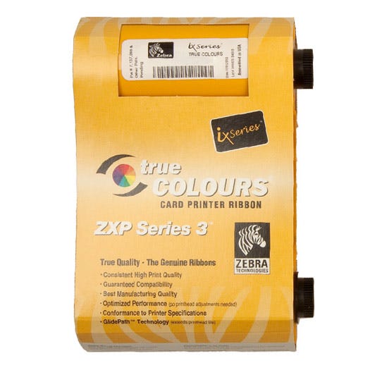 Zebra 800033-347 Half-Panel Color Ribbon - YMCKO - 400 prints - DISCONTINUED