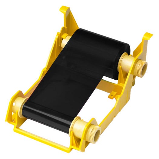 Zebra 800033-360 Black Resin with Overlay High Capacity Ribbon - KrO - 700 prints - DISCONTINUED