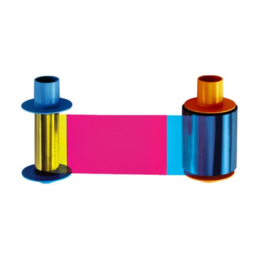 Fargo 84819 Inhibit Panel Ribbon - YMCKIKI - 400 prints